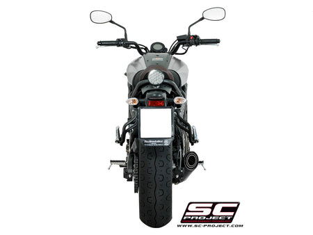 Picture of 2-1 Stainless steel full exhaust system, with S1 titanium exhaust, matt black