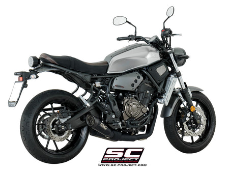 Picture of 2-1 Stainless steel full exhaust system, with S1 titanium exhaust, matt black