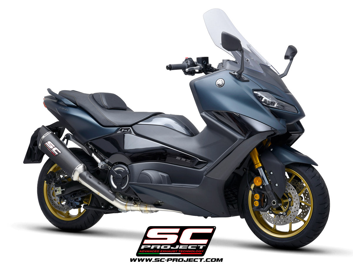 Picture of 2-1 Stainless steel full exhaust system, with SC1-R carbon fibre exhaust