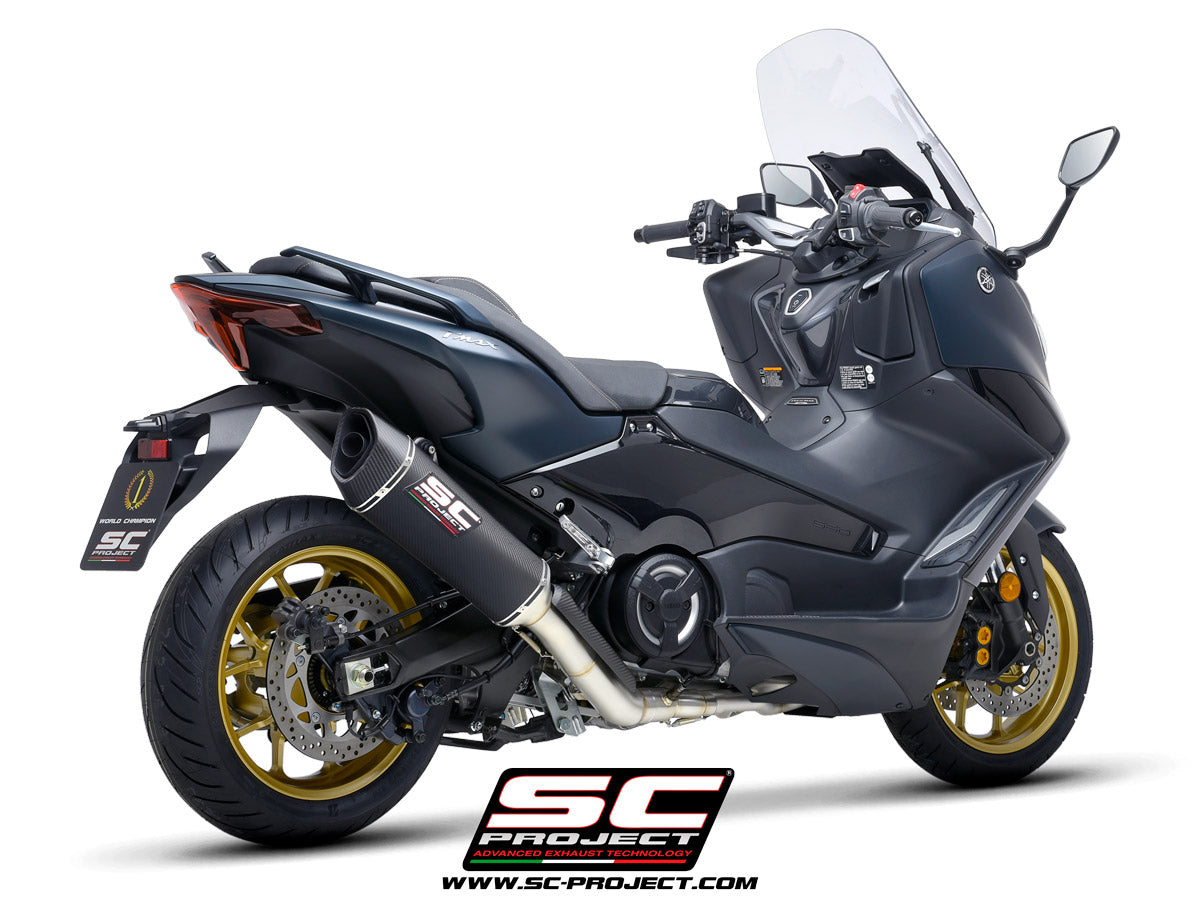 Picture of 2-1 Stainless steel full exhaust system, with SC1-R carbon fibre exhaust
