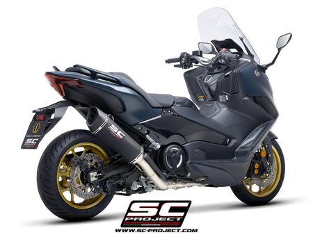 Picture of 2-1 Stainless steel full exhaust system, with SC1-R carbon fibre exhaust