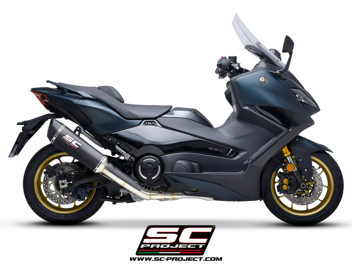 Picture of 2-1 Stainless steel full exhaust system, with SC1-R carbon fibre exhaust