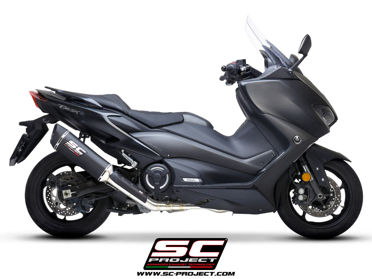 Picture of 2-1 Stainless steel full exhaust system, with SC1-R carbon fibre exhaust