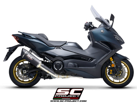 Picture of 2-1 Stainless steel full exhaust system, with SC1-R carbon fibre exhaust