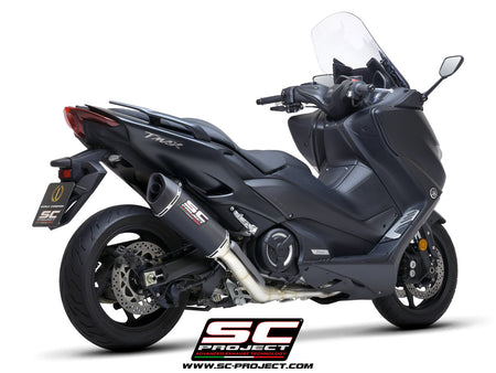 Picture of 2-1 Stainless steel full exhaust system, with SC1-R carbon fibre exhaust