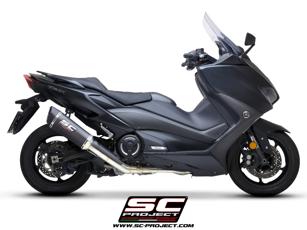 Picture of 2-1 Stainless steel full exhaust system, with SC1-R carbon fibre exhaust