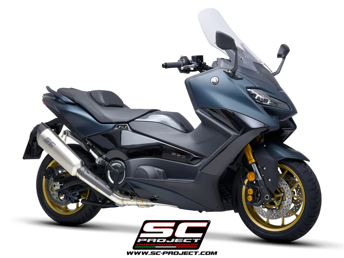 Picture of 2-1 Stainless steel full exhaust system, with SC1-R titanium exhaust
