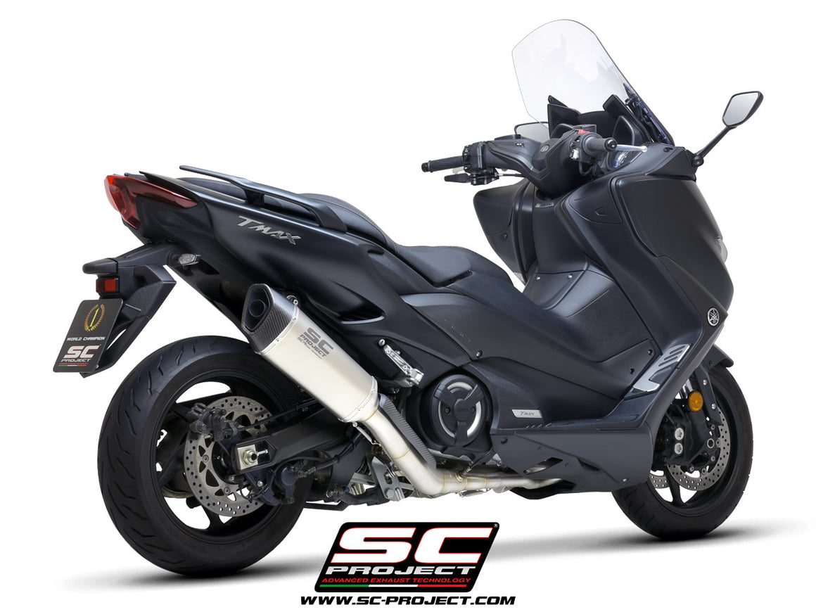 Picture of 2-1 Stainless steel full exhaust system, with SC1-R titanium exhaust