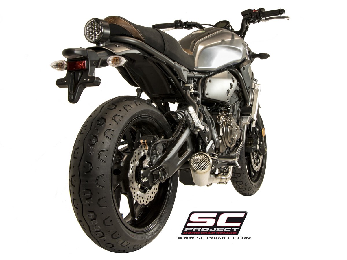 Picture of 2-1 Stainless steel full exhaust system, with Conico 70s stainless steel exhaust, matt black