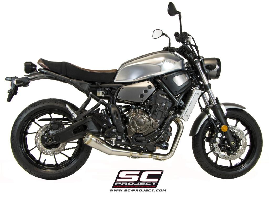 Picture of 2-1 Stainless steel full exhaust system, with Conico 70s stainless steel exhaust, matt black