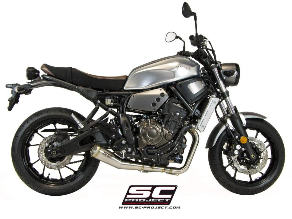 Picture of 2-1 Stainless steel full exhaust system, with Conico 70s stainless steel exhaust, matt black