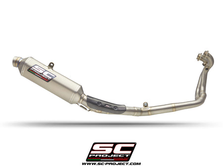 Picture of 2-1 Titanium full exhaust system, with Rally Raid titanium exhaust