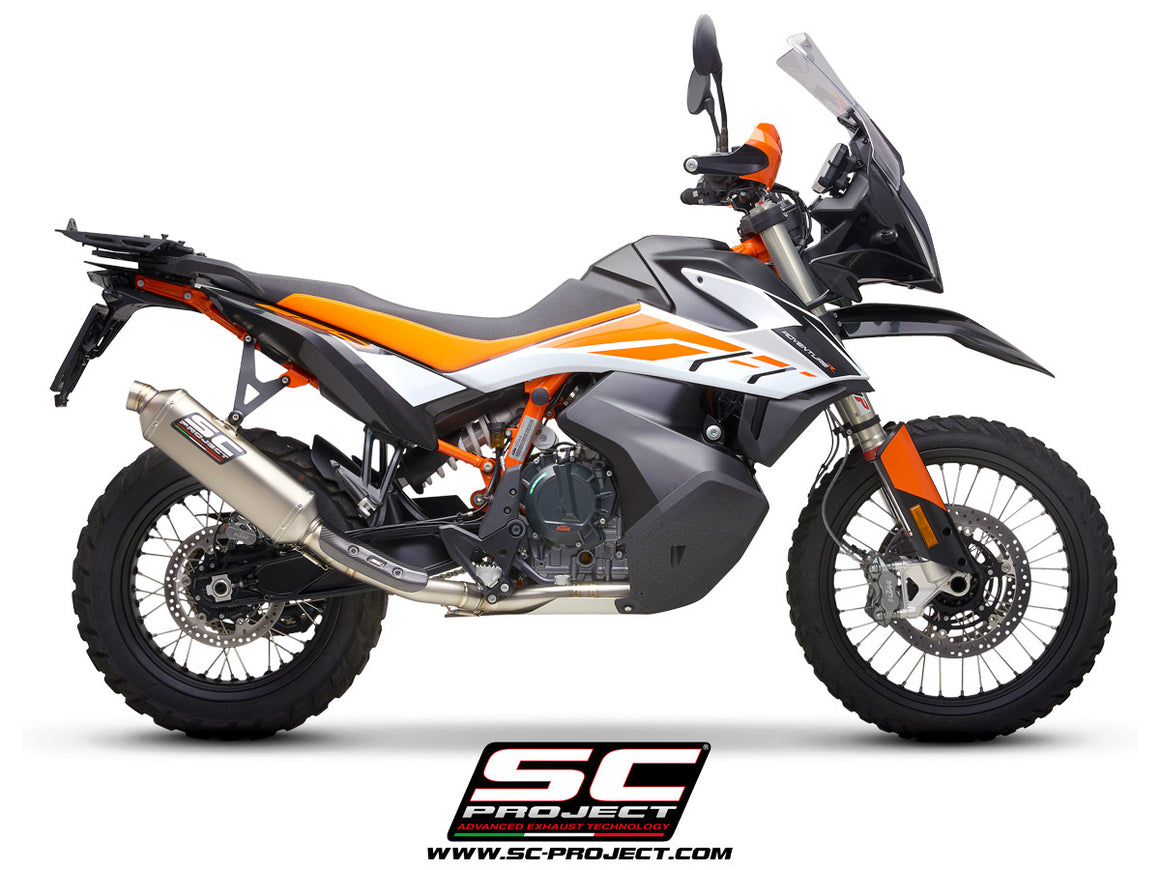 Picture of 2-1 Titanium full exhaust system, with Rally Raid titanium exhaust
