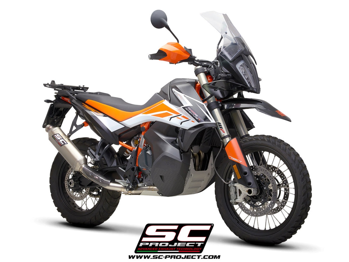 Picture of 2-1 Titanium full exhaust system, with Rally Raid titanium exhaust