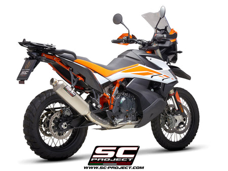 Picture of 2-1 Titanium full exhaust system, with Rally Raid titanium exhaust