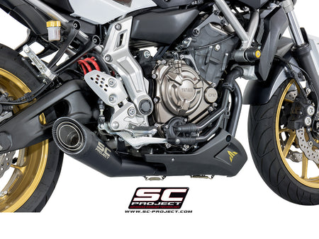 Picture of 2-1 Stainless steel full exhaust system, with S1 stainless steel exhaust, matt black