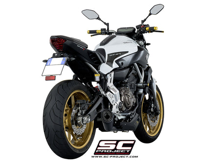 Picture of 2-1 Stainless steel full exhaust system, with S1 stainless steel exhaust, matt black