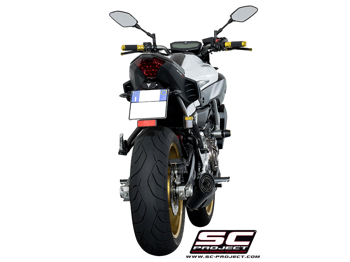 Picture of 2-1 Stainless steel full exhaust system, with S1 stainless steel exhaust, matt black