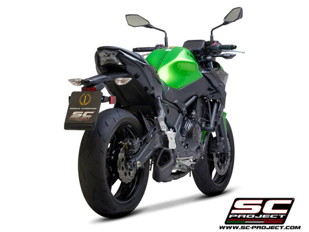 Picture of 2-1 Stainless steel full exhaust system, with SC1-R GT titanium exhaust, matt black