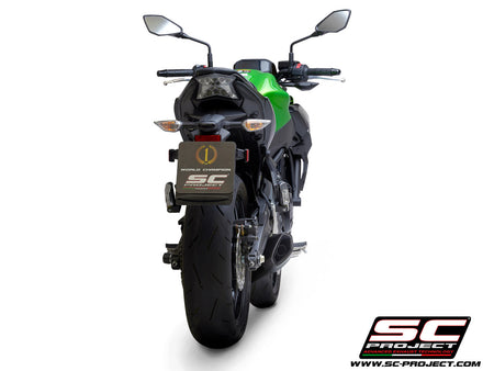 Picture of 2-1 Stainless steel full exhaust system, with SC1-R GT titanium exhaust, matt black