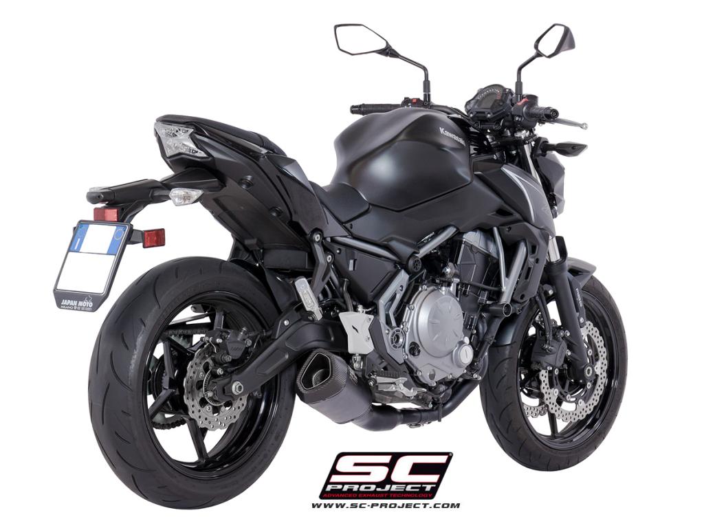 Picture of 2-1 Stainless steel full exhaust system, with SC1-R GT titanium exhaust, matt black