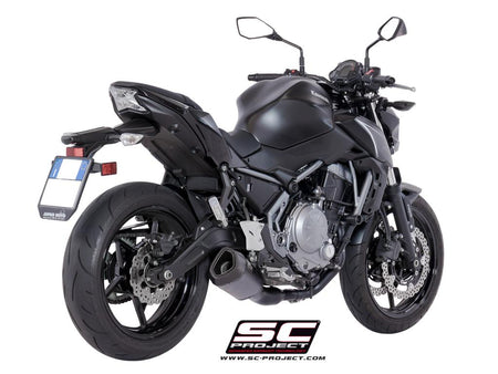 Picture of 2-1 Stainless steel full exhaust system, with SC1-R GT titanium exhaust, matt black