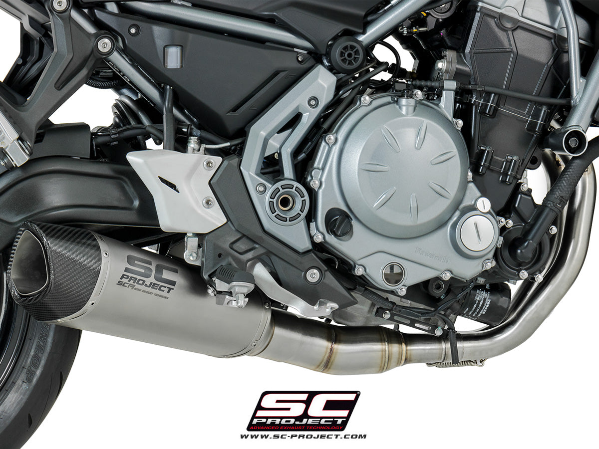Picture of 2-1 Stainless steel full exhaust system, with SC1-R GT titanium exhaust