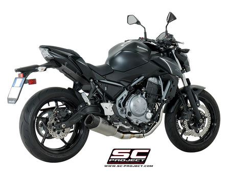 Picture of 2-1 Stainless steel full exhaust system, with SC1-R GT titanium exhaust