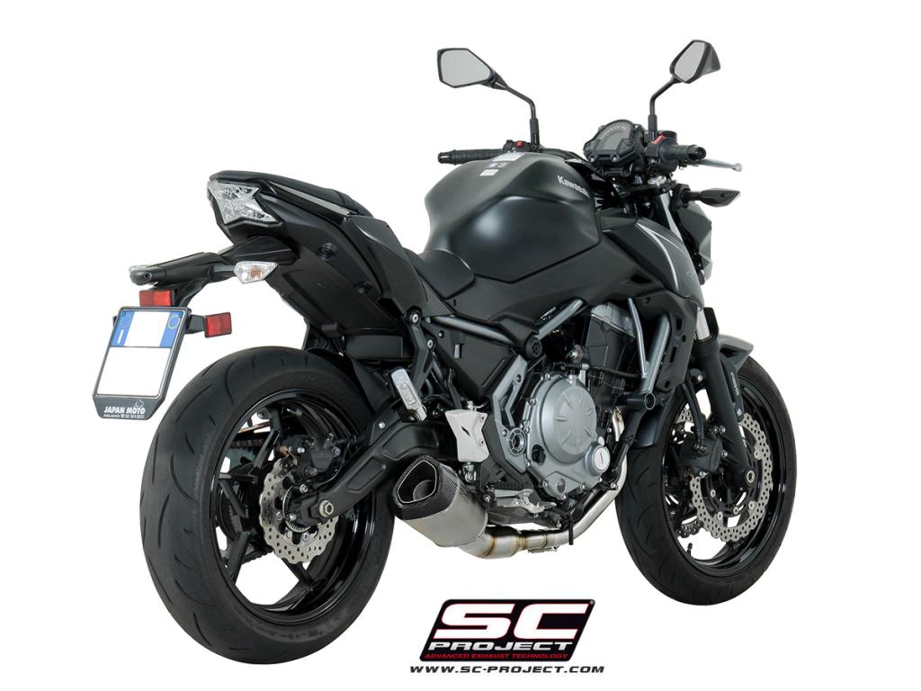 Picture of 2-1 Stainless steel full exhaust system, with SC1-R GT titanium exhaust
