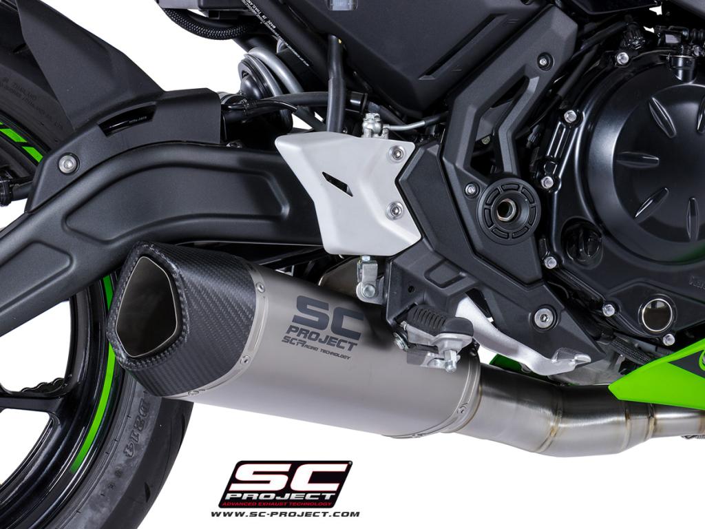 Picture of 2-1 Stainless steel full exhaust system, with SC1-R GT titanium exhaust