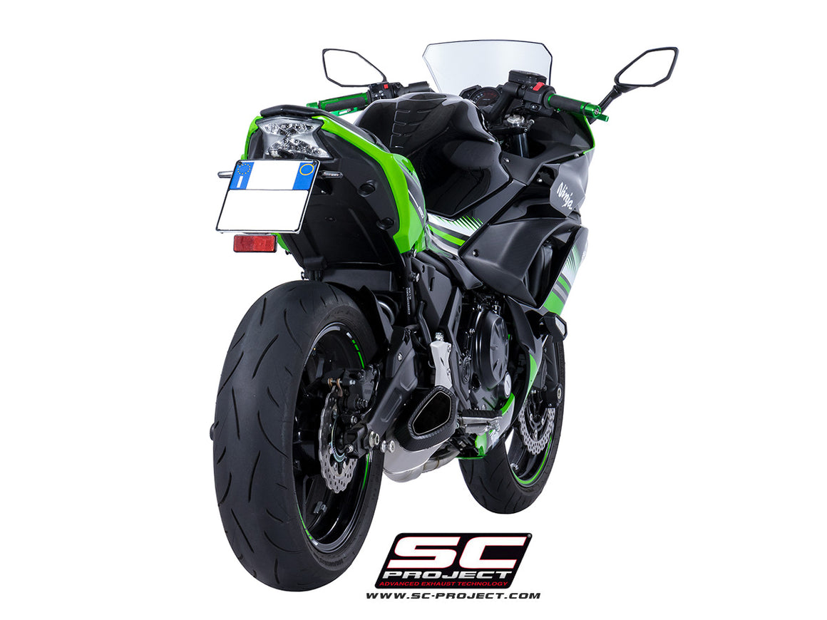 Picture of 2-1 Stainless steel full exhaust system, with SC1-R GT titanium exhaust