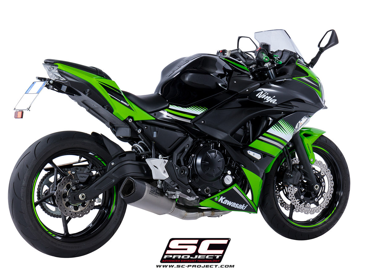 Picture of 2-1 Stainless steel full exhaust system, with SC1-R GT titanium exhaust