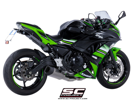 Picture of 2-1 Stainless steel full exhaust system, with SC1-R GT titanium exhaust