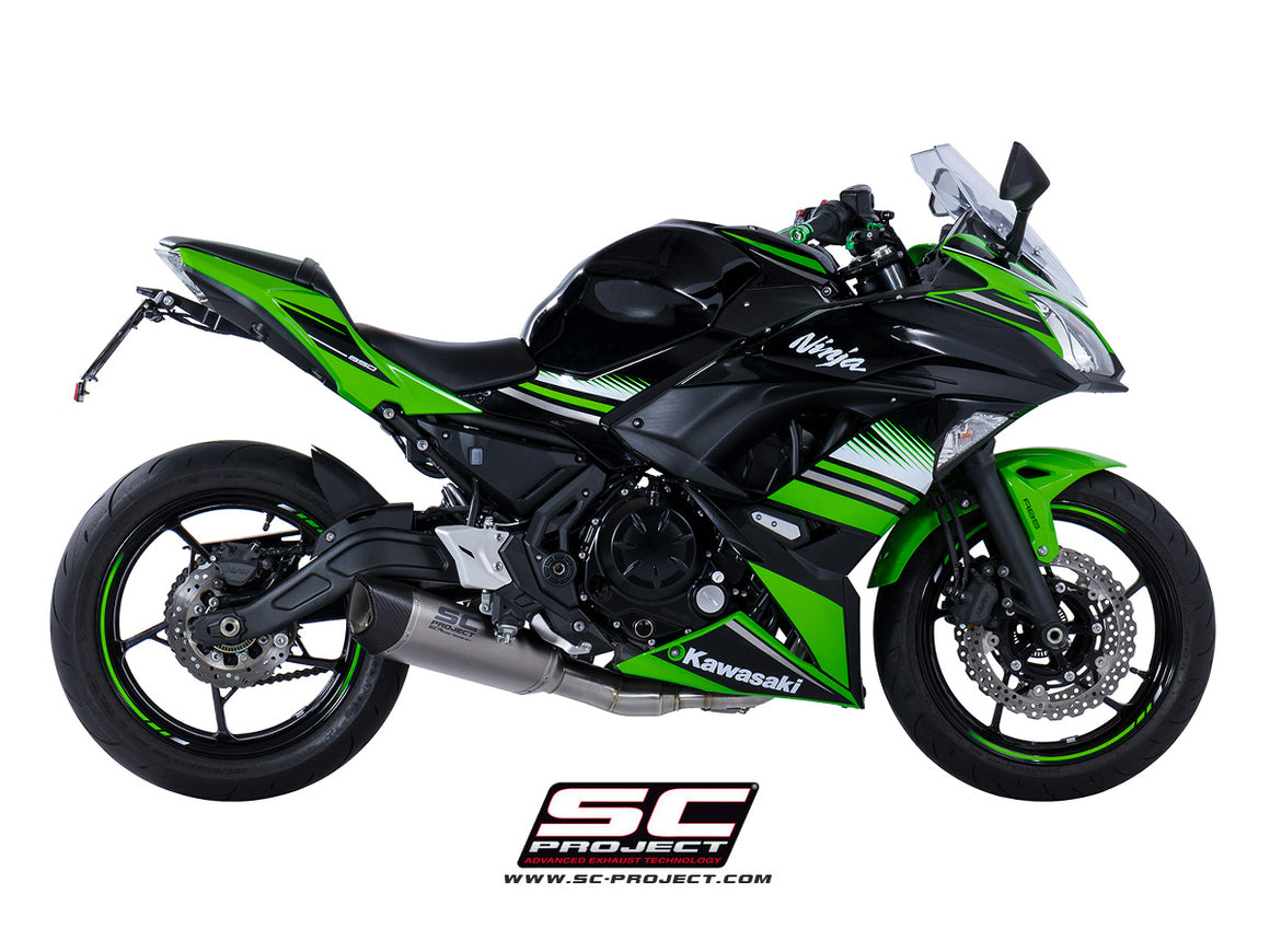 Picture of 2-1 Stainless steel full exhaust system, with SC1-R GT titanium exhaust