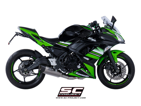 Picture of 2-1 Stainless steel full exhaust system, with SC1-R GT titanium exhaust