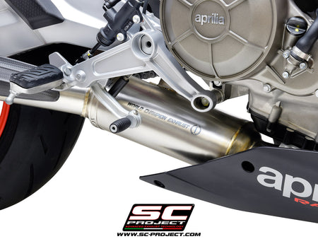 Picture of 2-1 Stainless steel full exhaust system, with SC1-R carbon fibre exhaust