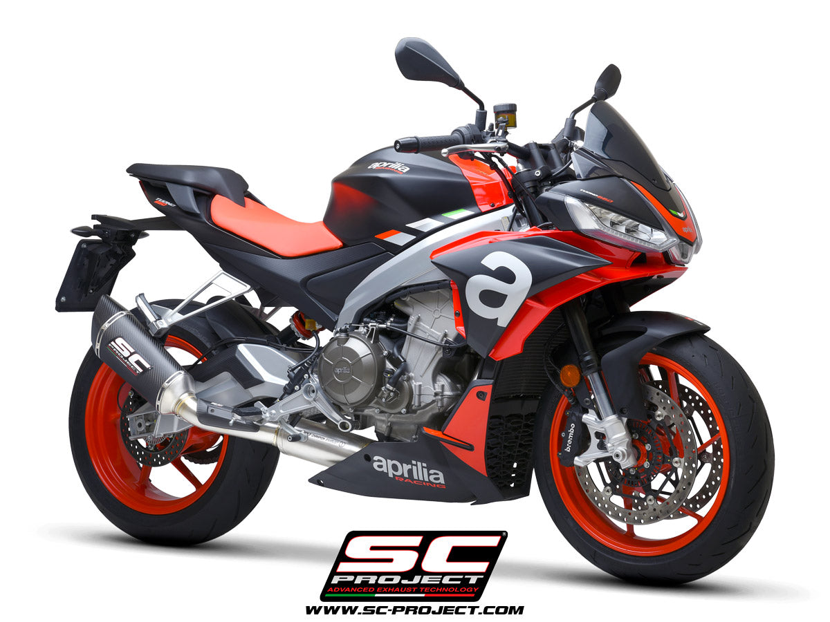 Picture of 2-1 Stainless steel full exhaust system, with SC1-R carbon fibre exhaust