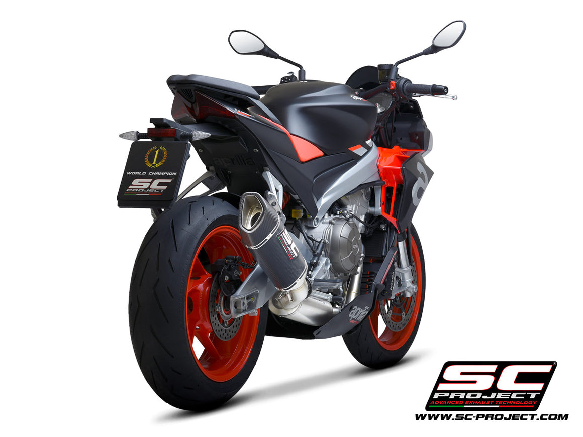Picture of 2-1 Stainless steel full exhaust system, with SC1-R carbon fibre exhaust