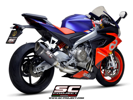 Picture of 2-1 Stainless steel full exhaust system, with SC1-R carbon fibre exhaust