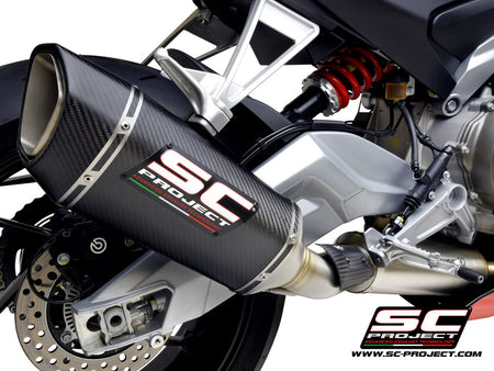 Picture of 2-1 Stainless steel full exhaust system, with SC1-R carbon fibre exhaust