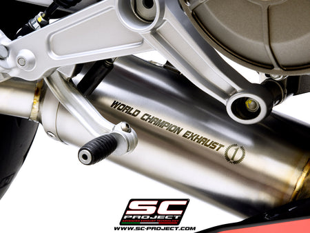 Picture of 2-1 Stainless steel full exhaust system, with SC1-R titanium exhaust