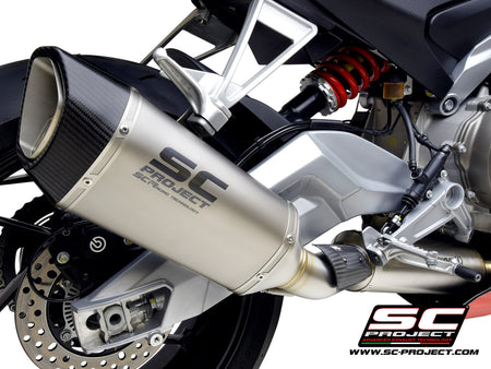 Picture of 2-1 Stainless steel full exhaust system, with SC1-R titanium exhaust