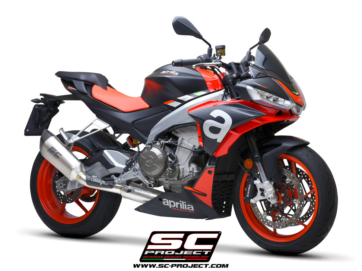 Picture of 2-1 Stainless steel full exhaust system, with SC1-R titanium exhaust
