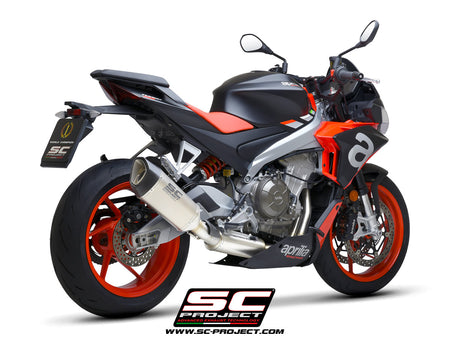 Picture of 2-1 Stainless steel full exhaust system, with SC1-R titanium exhaust
