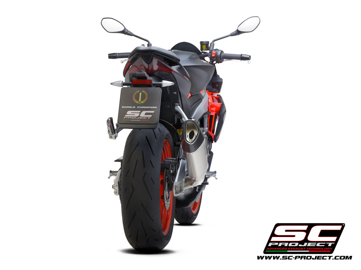 Picture of 2-1 Stainless steel full exhaust system, with SC1-R titanium exhaust