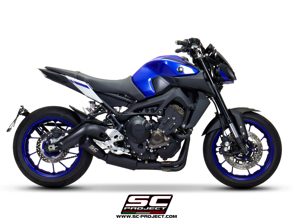 Picture of 3-1 Stainless steel full exhaust system, with Conico 70s stainless steel exhaust, matt black
