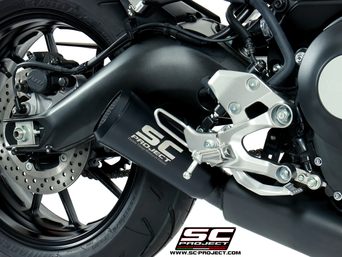 Picture of 3-1 Stainless steel full exhaust system, with Conico 70s stainless steel exhaust, matt black