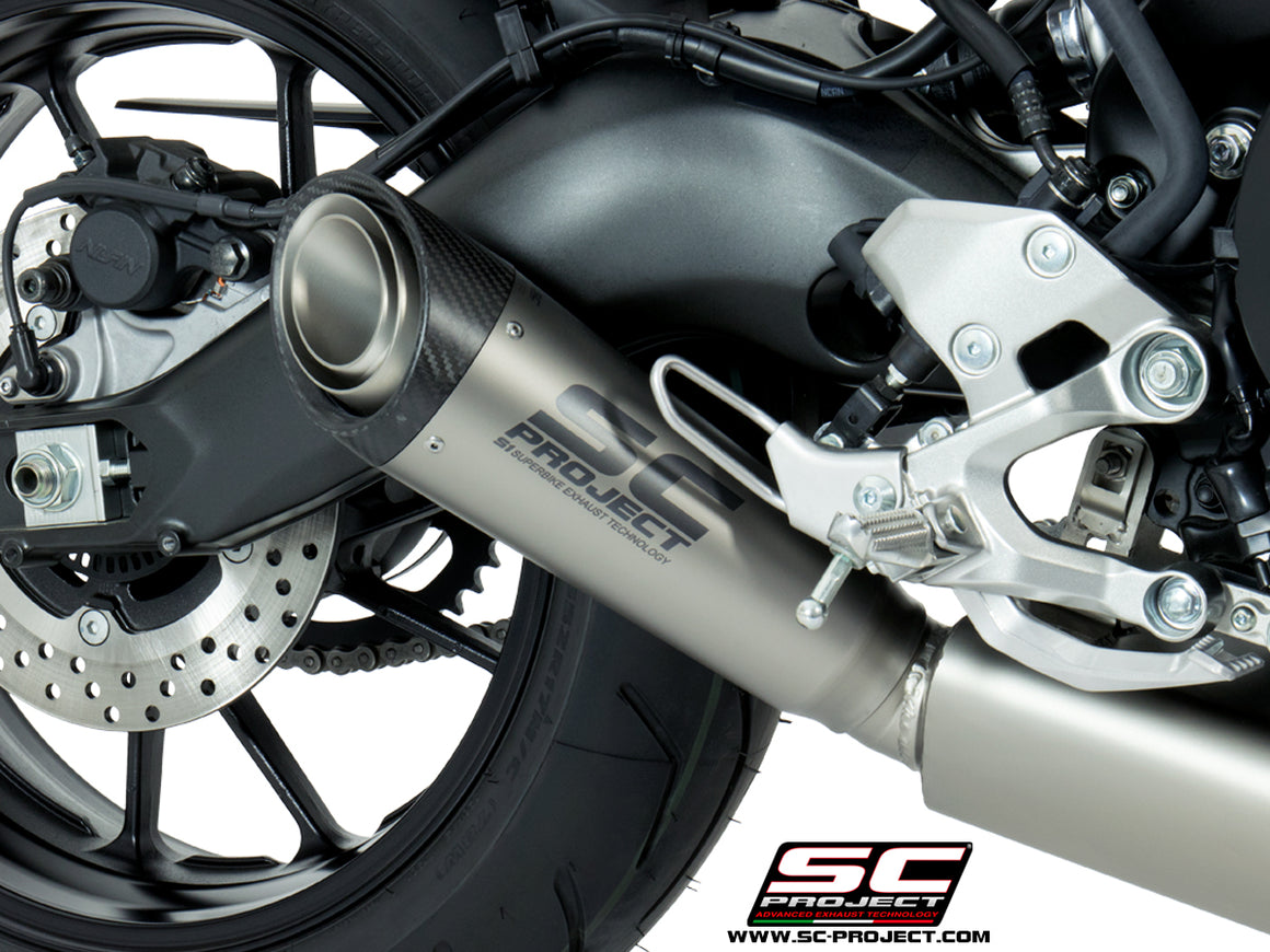 Picture of 3-1 Stainless steel full exhaust system, with S1 titanium exhaust