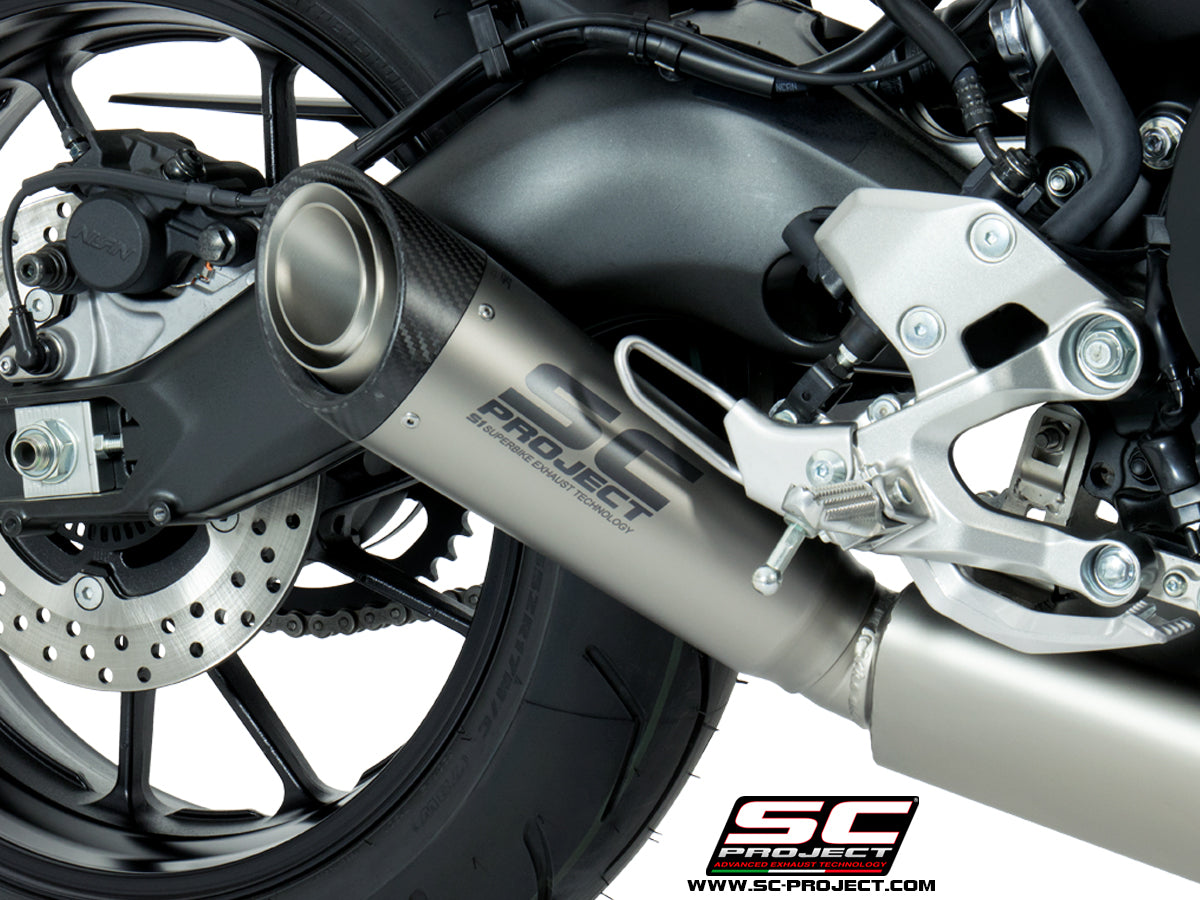 Picture of 3-1 Stainless steel full exhaust system, with S1 titanium exhaust