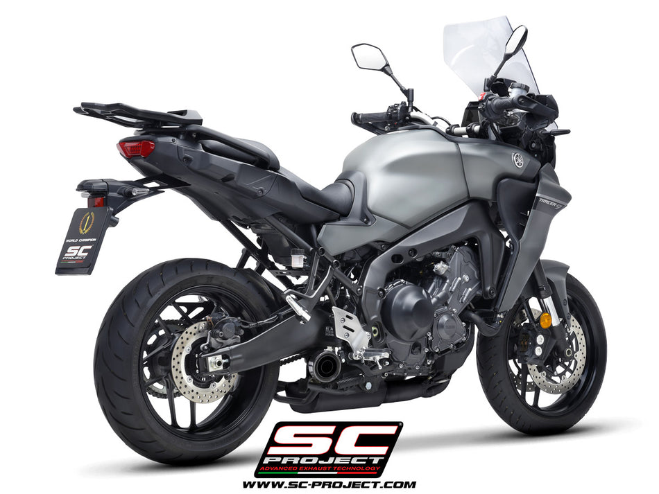Picture of 3-1 Stainless steel full exhaust system, with S1 stainless steel exhaust, matt black